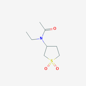 N-(1,1-dioxidotetrahydrothiophen-3-yl)-N-ethylacetamide