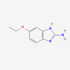 molecular formula C9H11N3O B2722850 5-乙氧基-1H-1,3-苯并二氮杂唑-2-胺 CAS No. 885371-64-2