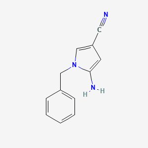 5-amino-1-benzyl-1H-pyrrole-3-carbonitrile
