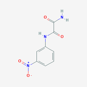 molecular formula C8H7N3O4 B2722968 N-(3-nitrophenyl)ethanediamide CAS No. 861332-65-2