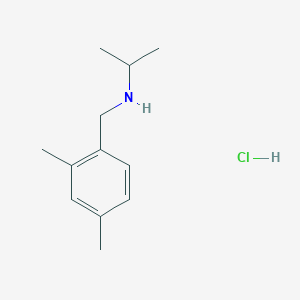 [(2,4-Dimethylphenyl)methyl](propan-2-yl)amine hydrochloride