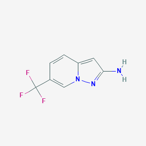 6-(Trifluoromethyl)pyrazolo[1,5-a]pyridin-2-amine