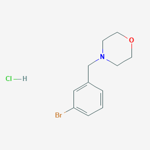 4-[(3-Bromophenyl)methyl]morpholine hydrochloride