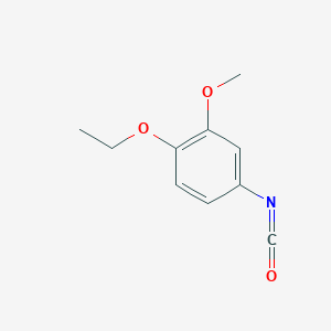 molecular formula C10H11NO3 B2723207 1-Ethoxy-4-isocyanato-2-methoxybenzene CAS No. 923113-32-0