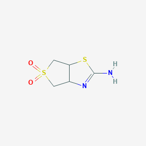 tetrahydrothieno[3,4-d][1,3]thiazol-2(3H)-imine 5,5-dioxide