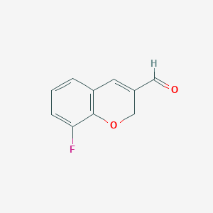 molecular formula C10H7FO2 B2723358 8-Fluoro-2H-chromene-3-carbaldehyde CAS No. 1517421-61-2
