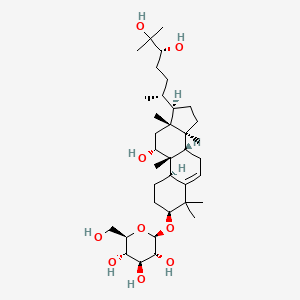 molecular formula C36H62O9 B2723372 葫芦甙I E1 CAS No. 88901-39-7