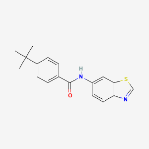 N-(benzo[d]thiazol-6-yl)-4-(tert-butyl)benzamide