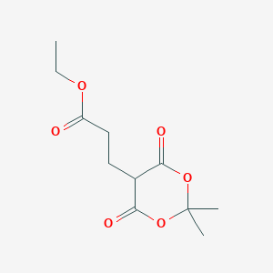 Ethyl 3-(2,2-dimethyl-4,6-dioxo-1,3-dioxan-5-yl)propanoate