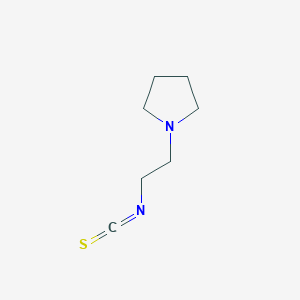 B2723466 1-(2-Isothiocyanatoethyl)pyrrolidine CAS No. 165680-22-8