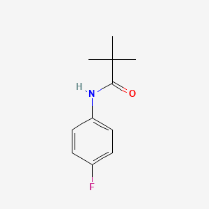 molecular formula C11H14FNO B2723587 N-(4-fluorophenyl)-2,2-dimethylpropanamide CAS No. 114995-47-0