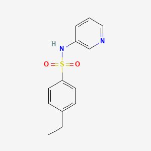 molecular formula C13H14N2O2S B2723602 4-ethyl-N-pyridin-3-ylbenzenesulfonamide CAS No. 898086-90-3