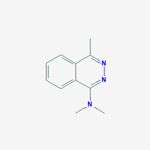 molecular formula C11H13N3 B2723718 N,N,4-trimethylphthalazin-1-amine CAS No. 26641-26-9