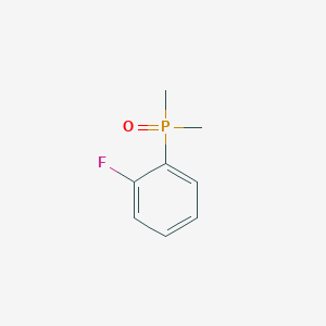 molecular formula C8H10FOP B2723763 (2-氟苯基)二甲基膦氧 CAS No. 1632540-70-5