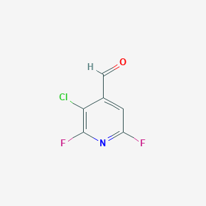 3-Chloro-2,6-difluoropyridine-4-carbaldehyde