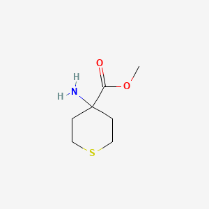 molecular formula C7H13NO2S B2723987 甲酸4-氨基噻吩-4-羧酸酯 CAS No. 744176-43-0