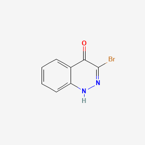 molecular formula C8H5BrN2O B2724028 3-Bromocinnolin-4-ol CAS No. 19419-09-1; 335242-55-2