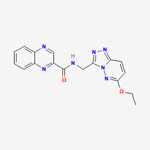 N-((6-ethoxy-[1,2,4]triazolo[4,3-b]pyridazin-3-yl)methyl)quinoxaline-2-carboxamide