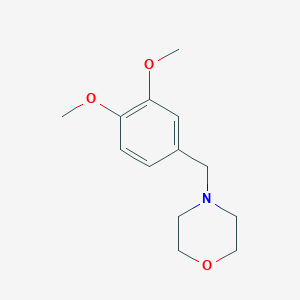 4-[(3,4-Dimethoxyphenyl)methyl]morpholine