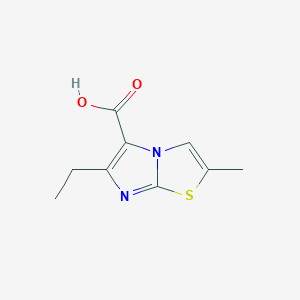 6-Ethyl-2-methylimidazo[2,1-b]thiazole-5-carboxylic acid