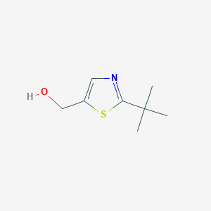 molecular formula C8H13NOS B2724132 (2-(叔丁基)噻唑-5-基)甲醇 CAS No. 1267558-97-3