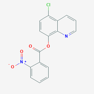 5-Chloroquinolin-8-yl 2-nitrobenzoate