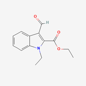 ethyl 1-ethyl-3-formyl-1H-indole-2-carboxylate