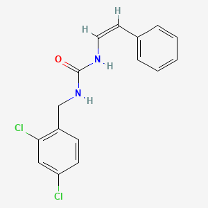 N-(2,4-dichlorobenzyl)-N'-styrylurea