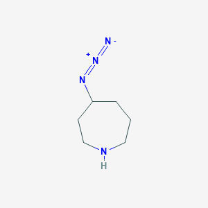 molecular formula C6H12N4 B2724464 4-叠氮杂庚烷 CAS No. 2004569-40-6