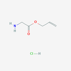 molecular formula C5H10ClNO2 B2724487 Glycine allyl ester hydrochloride CAS No. 144156-16-1