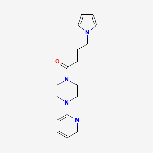 1-(4-(pyridin-2-yl)piperazin-1-yl)-4-(1H-pyrrol-1-yl)butan-1-one
