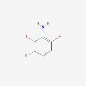 molecular formula C6H4F2IN B2724502 3,6-Difluoro-2-iodoaniline CAS No. 1582732-86-2