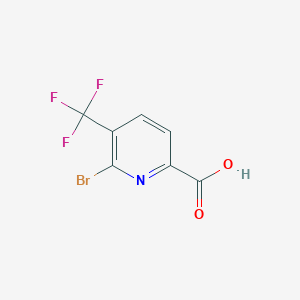 6-Bromo-5-(trifluoromethyl)picolinic acid