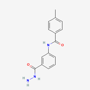 N-[3-(hydrazinocarbonyl)phenyl]-4-methylbenzamide