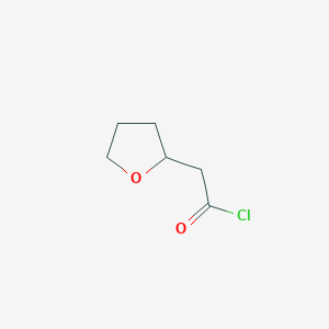 2-(Oxolan-2-yl)acetyl chloride