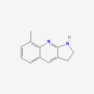8-methyl-1H,2H,3H-pyrrolo[2,3-b]quinoline
