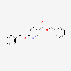 molecular formula C20H17NO3 B2724610 苄基6-(苄氧基)烟酸酯 CAS No. 151028-48-7