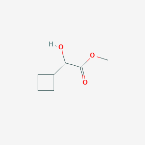 molecular formula C7H12O3 B2724633 Methyl 2-cyclobutyl-2-hydroxyacetate CAS No. 1517761-58-8