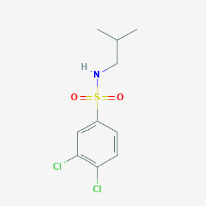 molecular formula C10H13Cl2NO2S B272465 3,4-dichloro-N-isobutylbenzenesulfonamide 