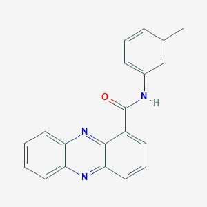molecular formula C20H15N3O B2724783 N-(3-methylphenyl)phenazine-1-carboxamide CAS No. 3225-20-5
