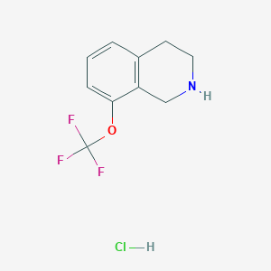 8-(Trifluoromethoxy)-1,2,3,4-tetrahydroisoquinoline;hydrochloride