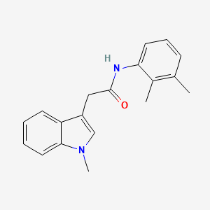 molecular formula C19H20N2O B2724875 N-(2,3-dimethylphenyl)-2-(1-methyl-1H-indol-3-yl)acetamide CAS No. 1171788-71-8