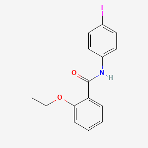 molecular formula C15H14INO2 B2724905 2-乙氧基-N-(4-碘苯基)苯甲酰胺 CAS No. 312588-69-5