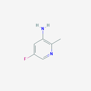 molecular formula C6H7FN2 B2724910 5-氟-2-甲基吡啶-3-胺 CAS No. 1256835-55-8