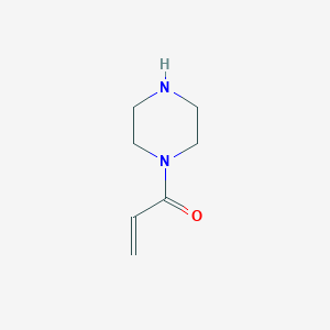 molecular formula C7H12N2O B2725010 1-(Piperazin-1-yl)prop-2-en-1-one CAS No. 45764-34-9