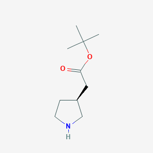 tert-Butyl (S)-2-(pyrrolidin-3-yl)acetate