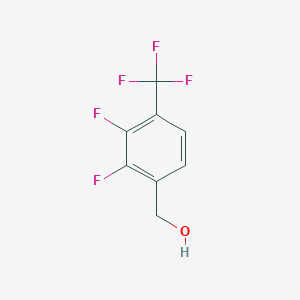molecular formula C8H5F5O B2725160 2,3-Difluoro-4-(trifluoromethyl)benzyl alcohol CAS No. 238403-50-4