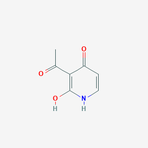 molecular formula C7H7NO3 B027252 3-乙酰基-4-羟基吡啶-2(1H)-酮 CAS No. 106727-54-2