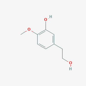 molecular formula C9H12O3 B2725221 5-(2-羟乙基)-2-甲氧基苯酚 CAS No. 50602-41-0