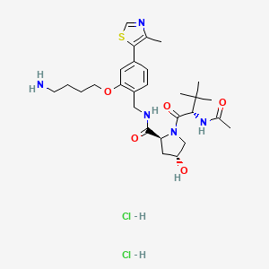 (S,R,S)-AHPC-phenol-C4-NH2 (dihydrochloride)